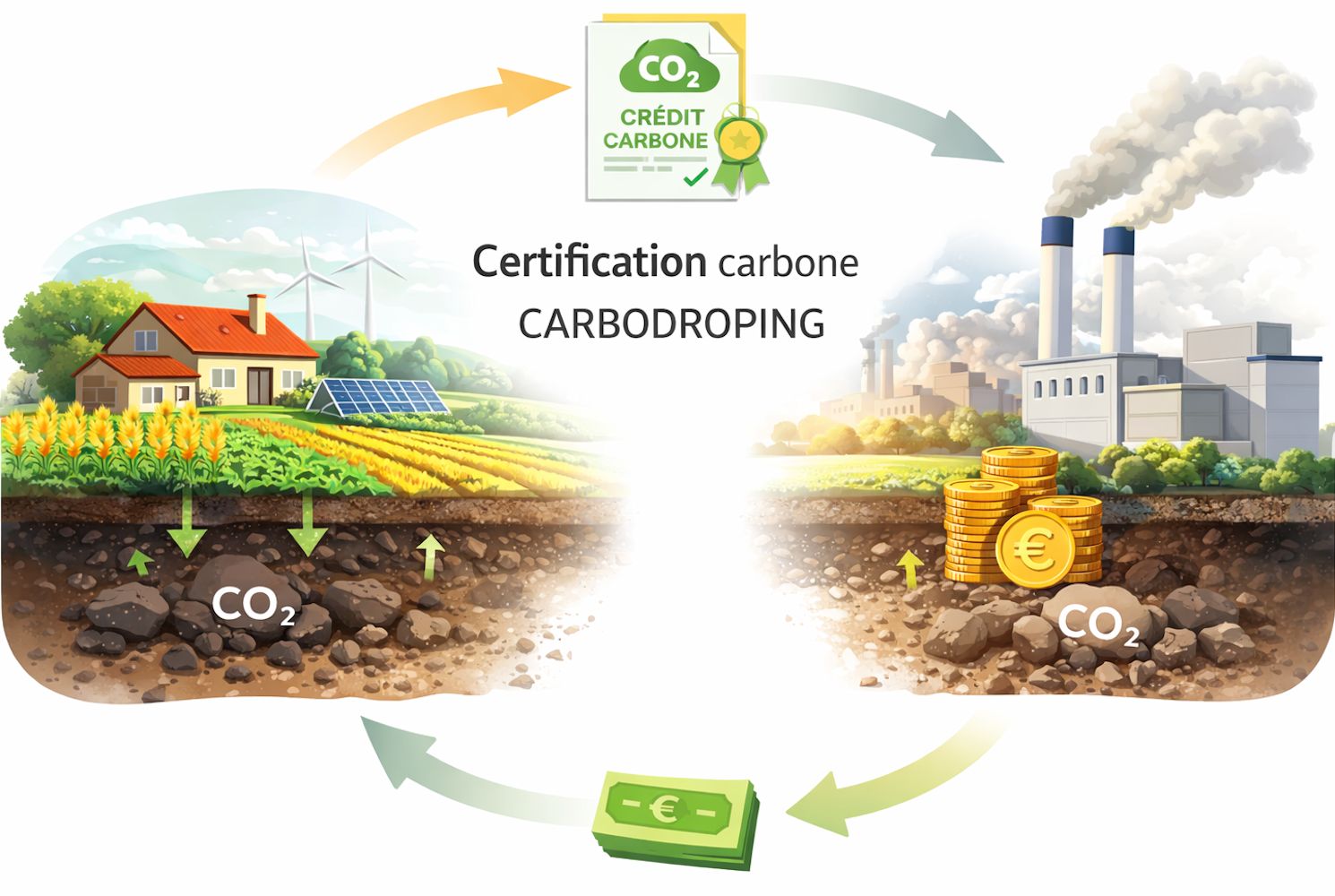 Valorisation carbone de l’exploitation
