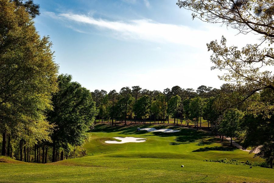 Parcours de golf et paysage