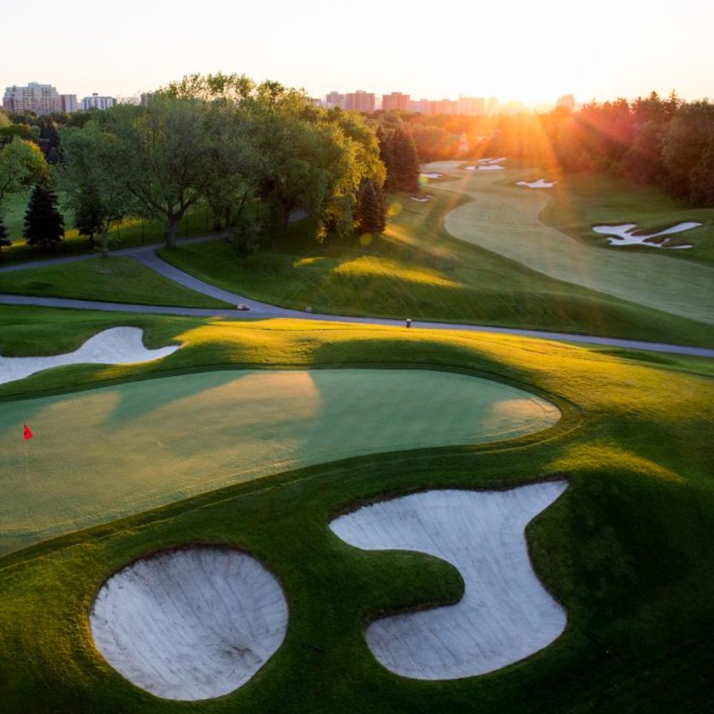 Structure du parcours de golf