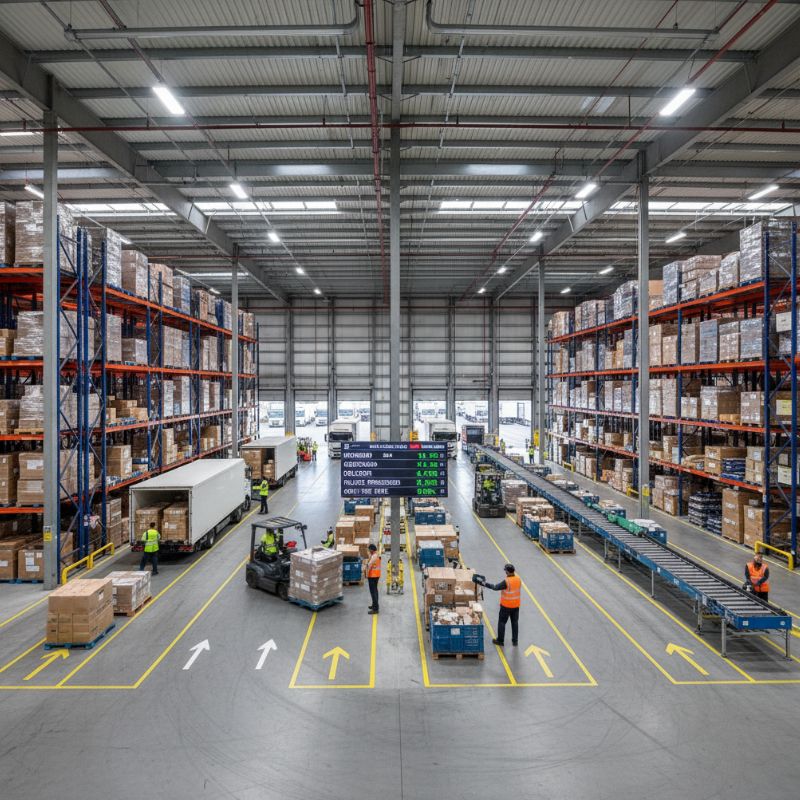 Logistique et flux industriels
