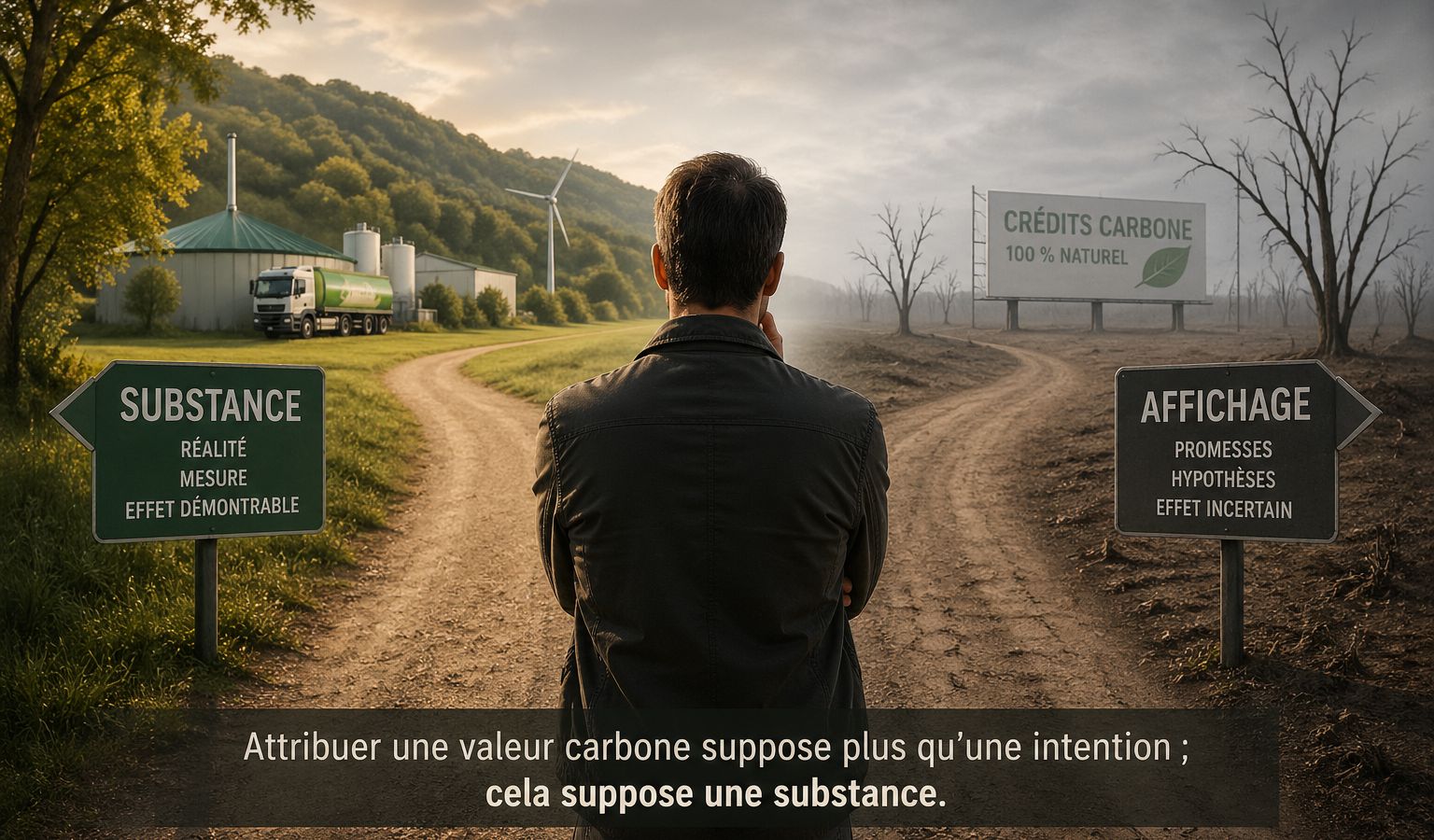 Substance et affichage dans l'évaluation des projets carbone
